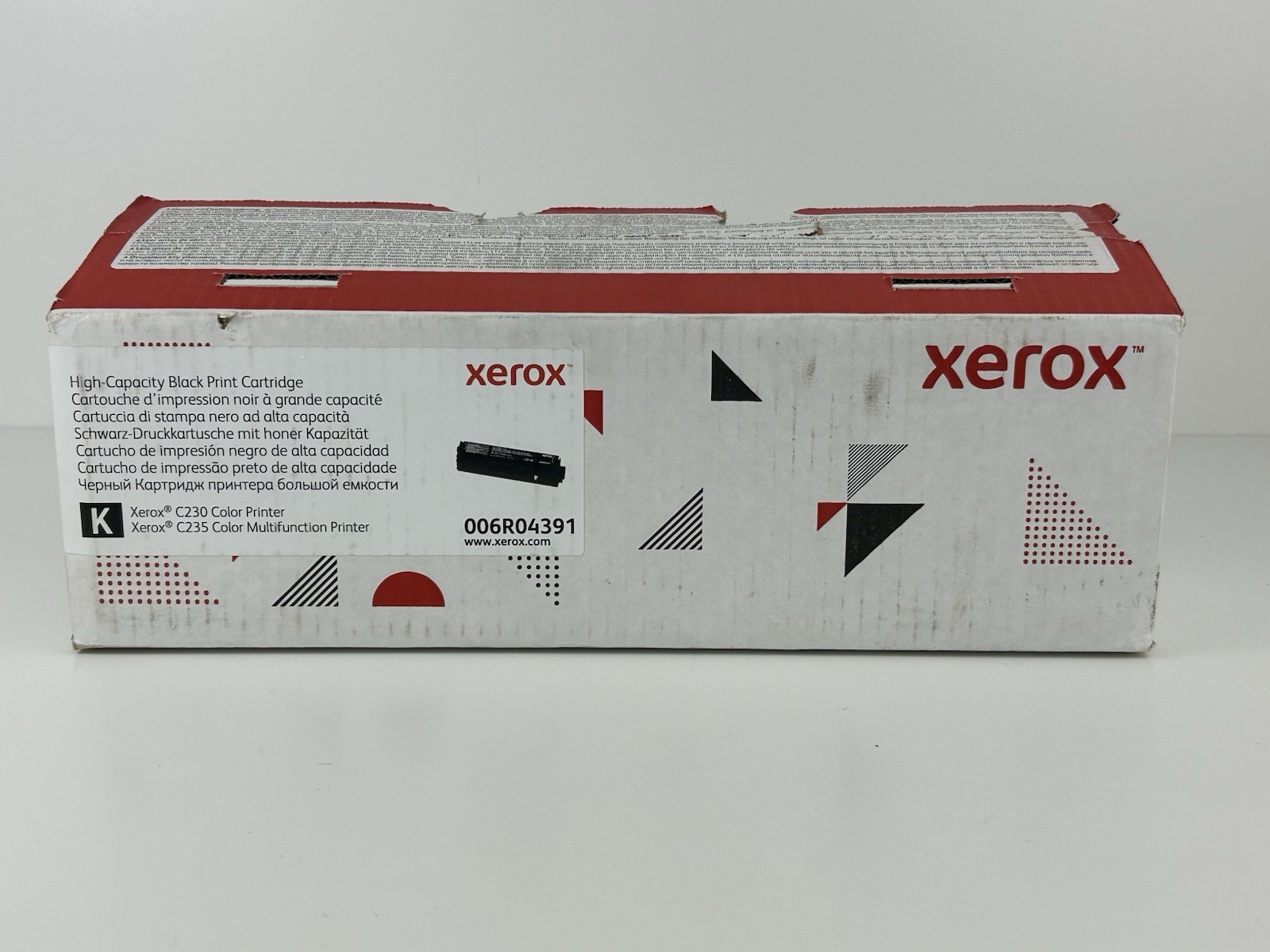 GENUINE - XEROX 006R04391 High-Yield BLACK Toner C230 C235 NEW - Open Box