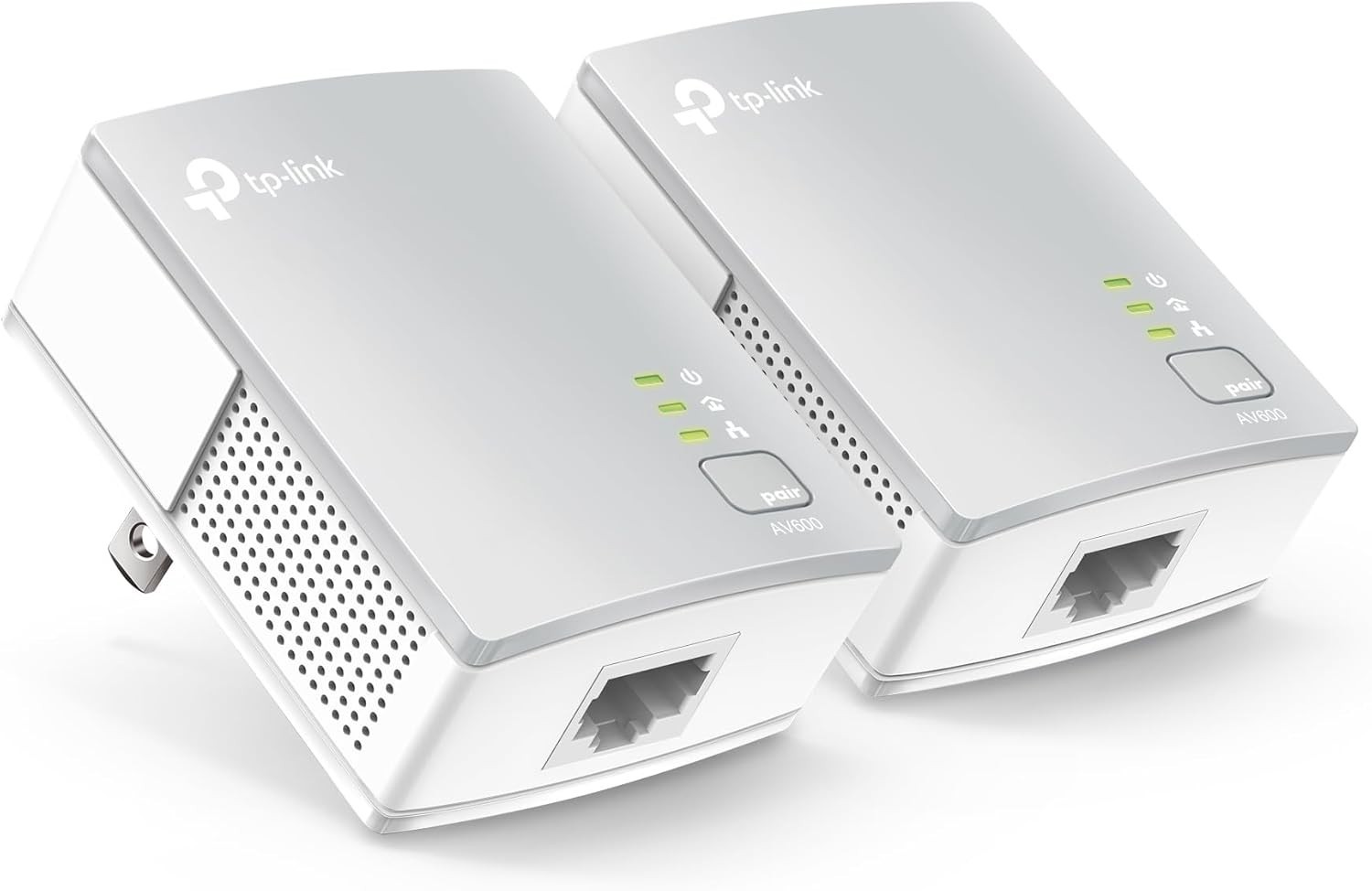TP-Link AV600 Powerline Ethernet Adapter Kit Nano Gigabit Port TL-PA4010KIT