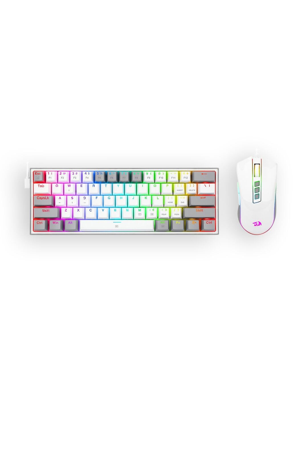 - RD-S131 Wired Combo Wired 60% Mechanical Keyboard + Wired Gaming Mouse max ...