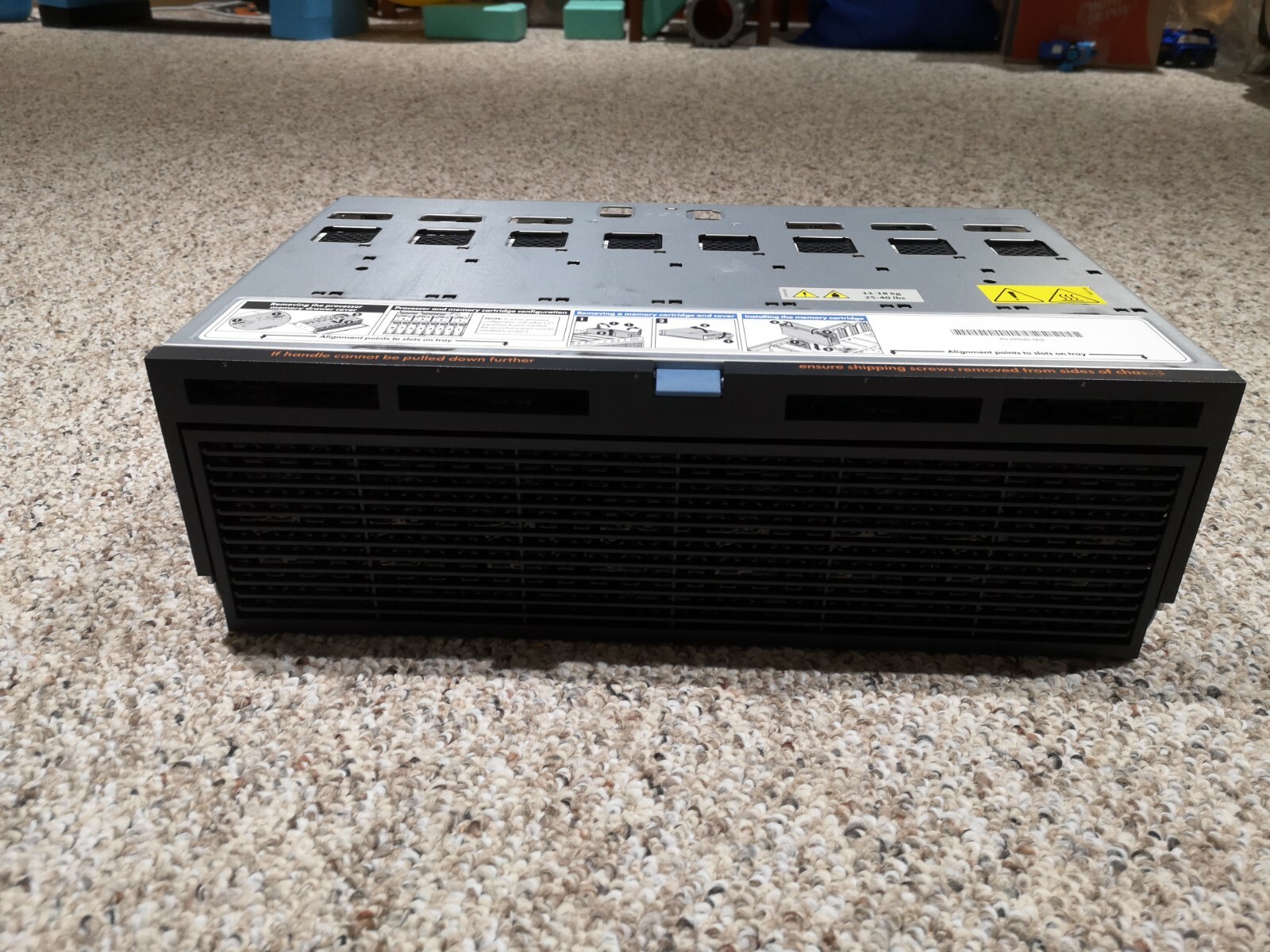 HP PROLIANT DL580 G7 CPU/MEMORY DRAWER 595661-002 + CPU + MEMORY TRAY+ HEATSINKS