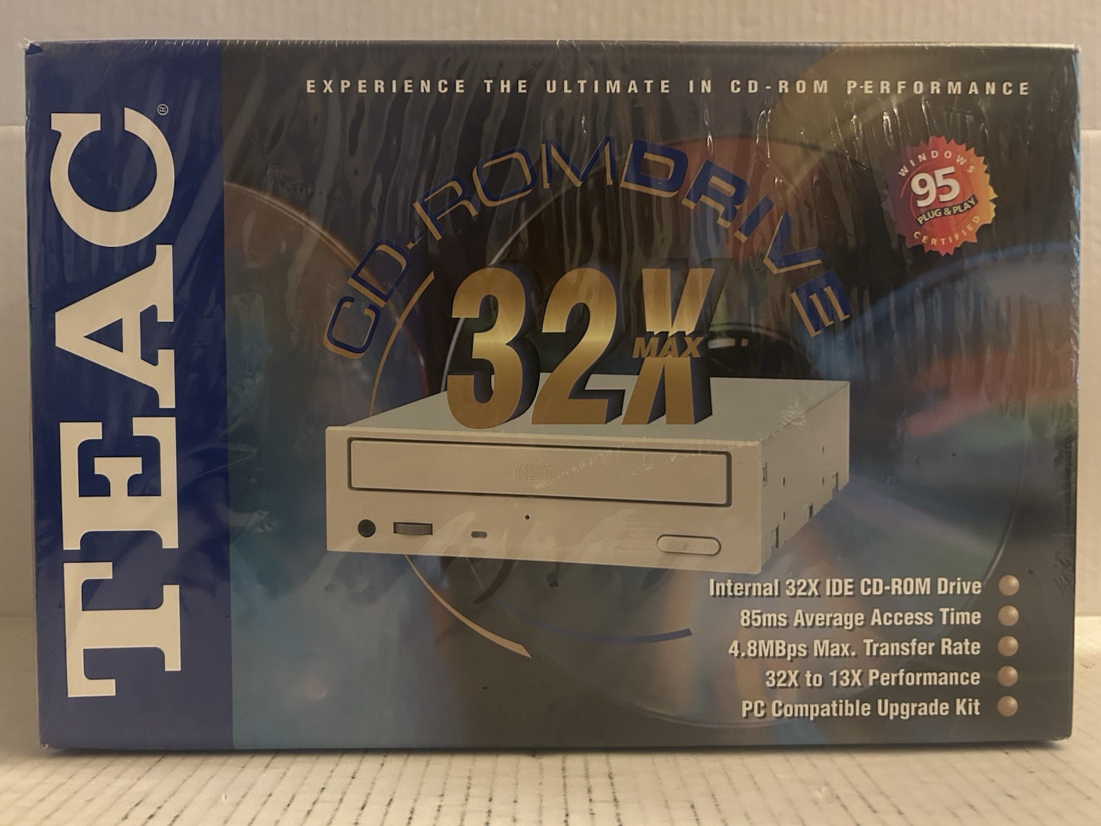 TEAC CD-ROM Drive 32x max Windows 95 (1997)
