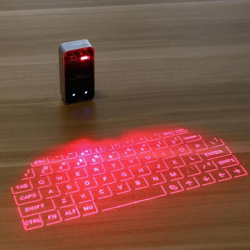 Mini Wireless Bluetooth Virtual Laser Keyboard Projection Keyboard for Iphone An