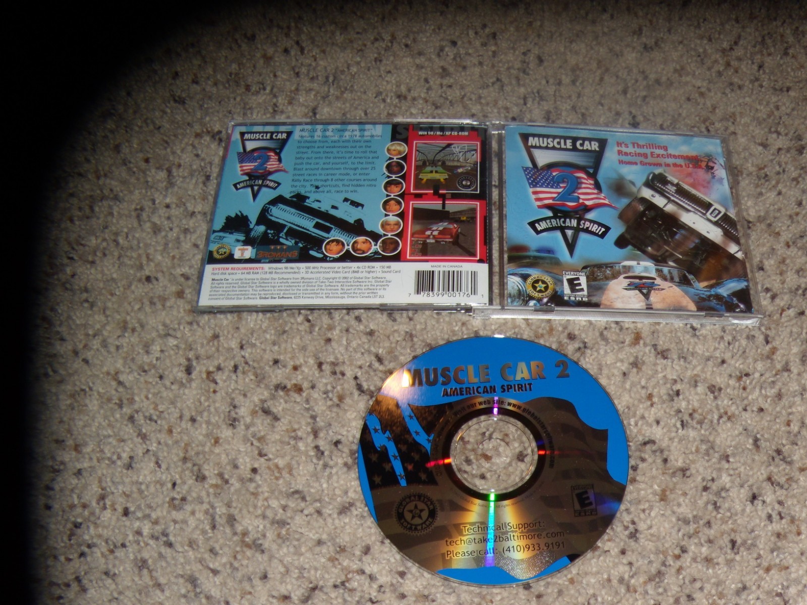 Muscle Car 2 American Spirit Near Mint PC Game
