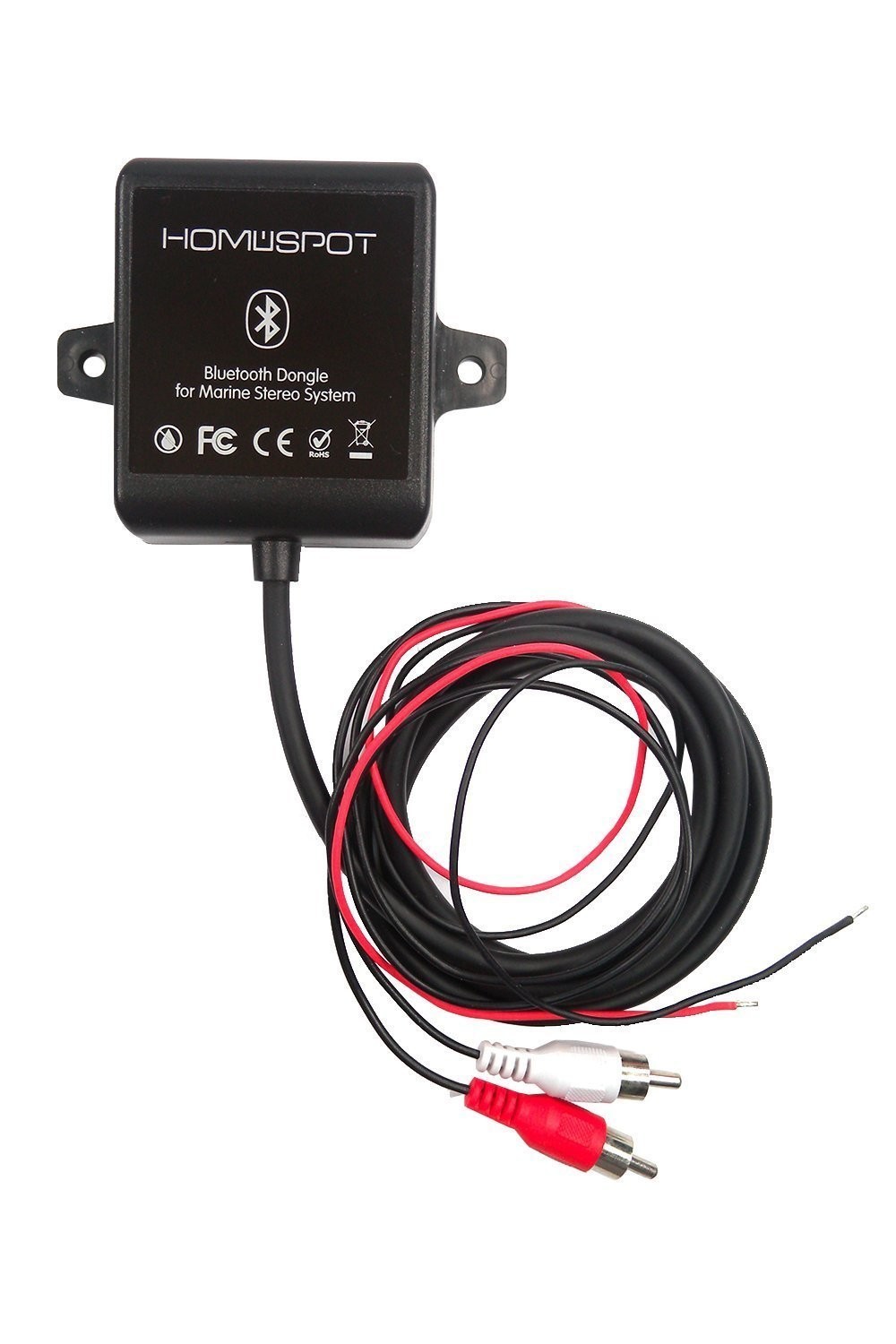 Waterproof Bluetooth Marine Receiver Adapter for Boats, Yachts, ATV, Cars - Nois