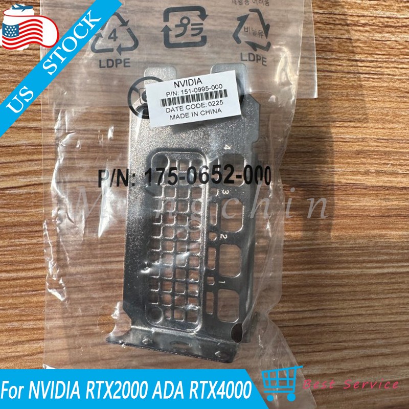 For NVIDIA RTX2000 ADA RTX4000 SFF ADA Video Card Half Hight Low Profile Bracket