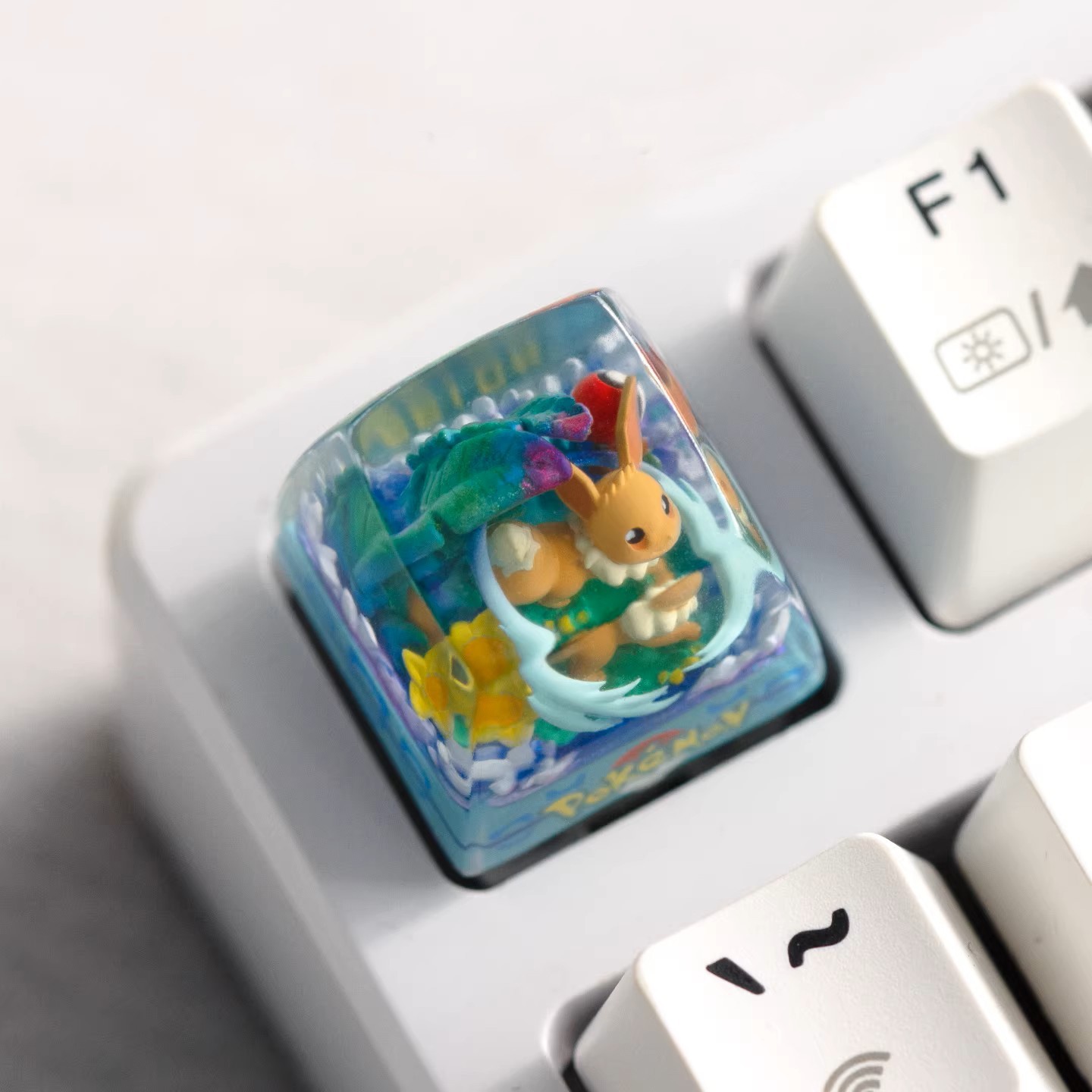 Handmade Pokemon keycaps,Bulbasaur,Squirtle,Pikachu,Gengar,Charmander,Snorlax