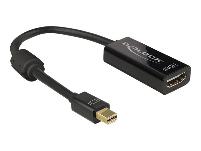 Delock 4K Passive Video Audio Adapter DisplayPort HDMI Mini m 62613