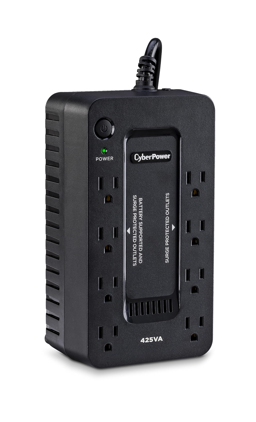 CyberPower 425VA 260W UPS Battery Backup 8 Outlets Surge Protection Home Office