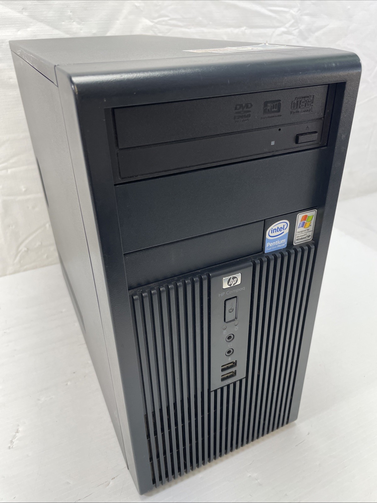 Retro Gaming PC HP Compaq DX2300 MT Pentium E2140 1.6GHz 3GB 60GB SSD WinXP Pro