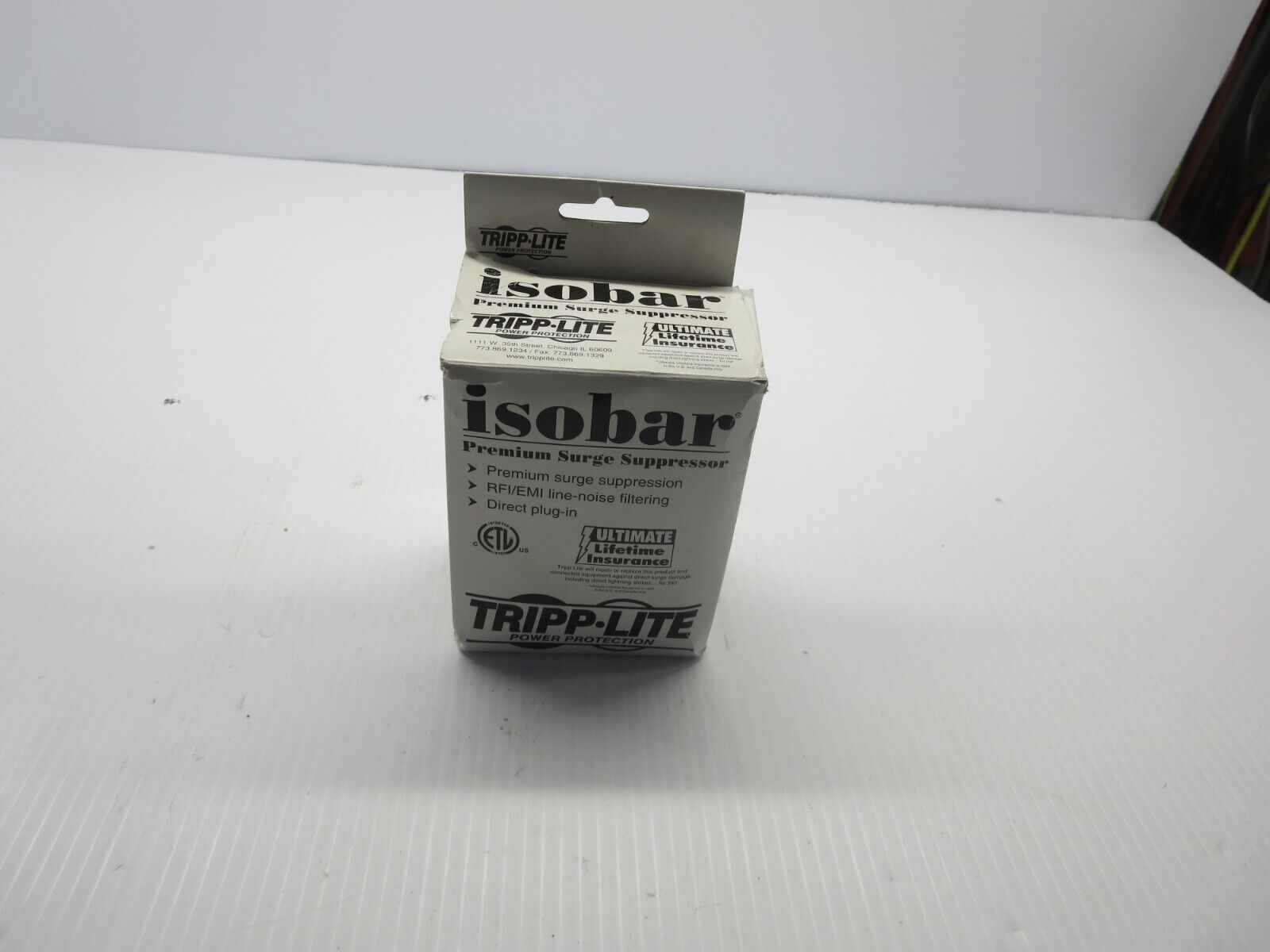 Isobar (Tripp-Lite) UltraBlok428 Premium Surge Suppressor 120VAC   15A NEW InBox