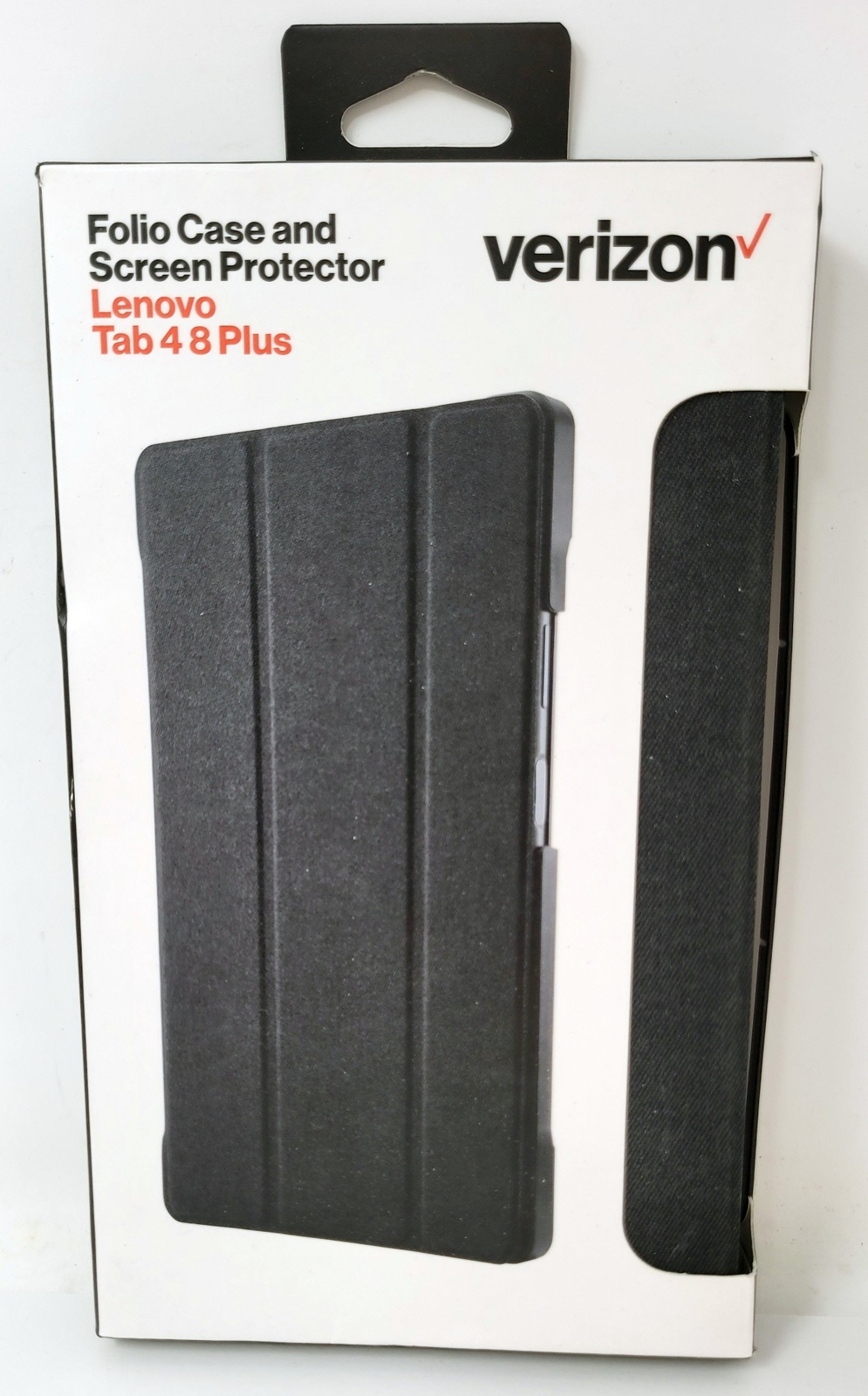 Verizon Folio Case w/ Screen Protector for Lenovo Tab 4 8 Plus