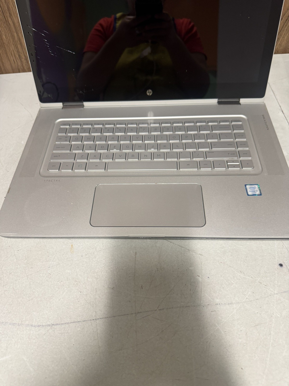 HP 15-ap012dx 15.6” i7 Laptop 8GB RAM No Boot No SSD For Parts AS-IS
