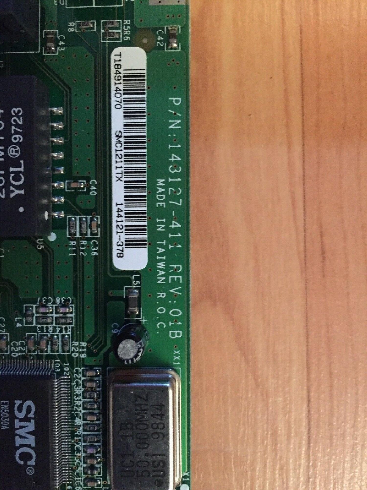 143127-411 COMPAQ HEWLETT PACKARD HP SMC STANDARD MICROSYSTEMS CORPORATION PCI 