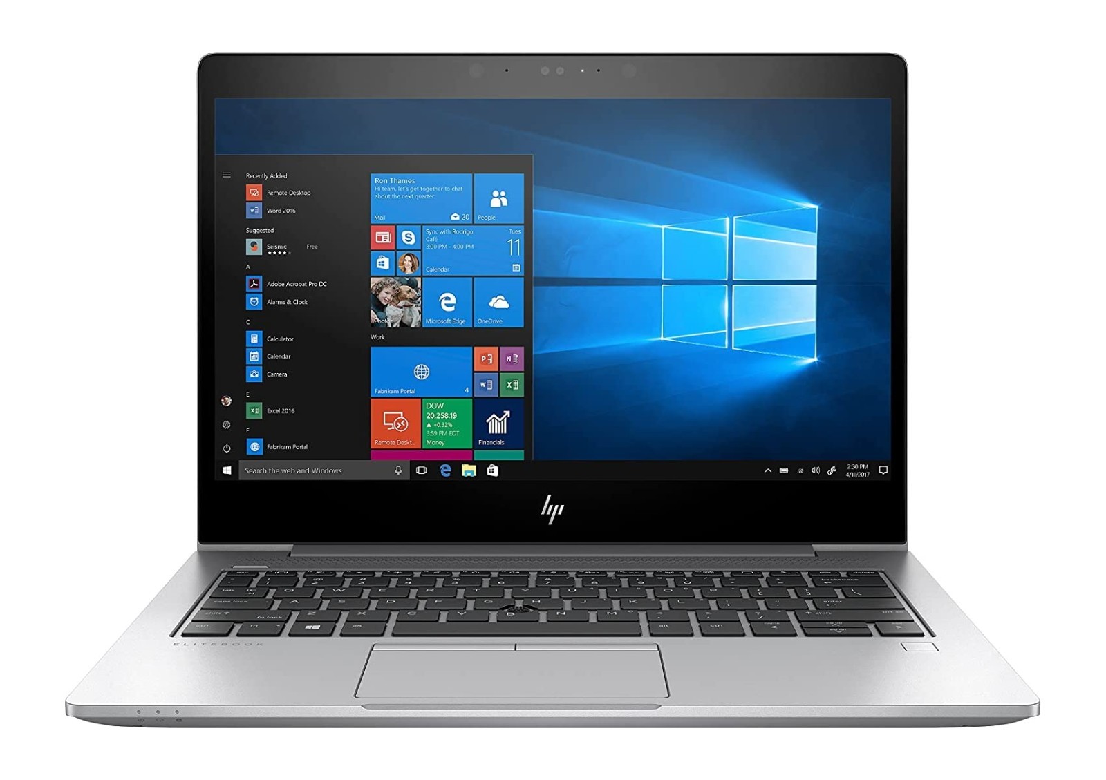 HP EliteBook 830 G5 13.3" HD Laptop Core i5 16GB RAM 256GB SSD Windows 11 WiFi