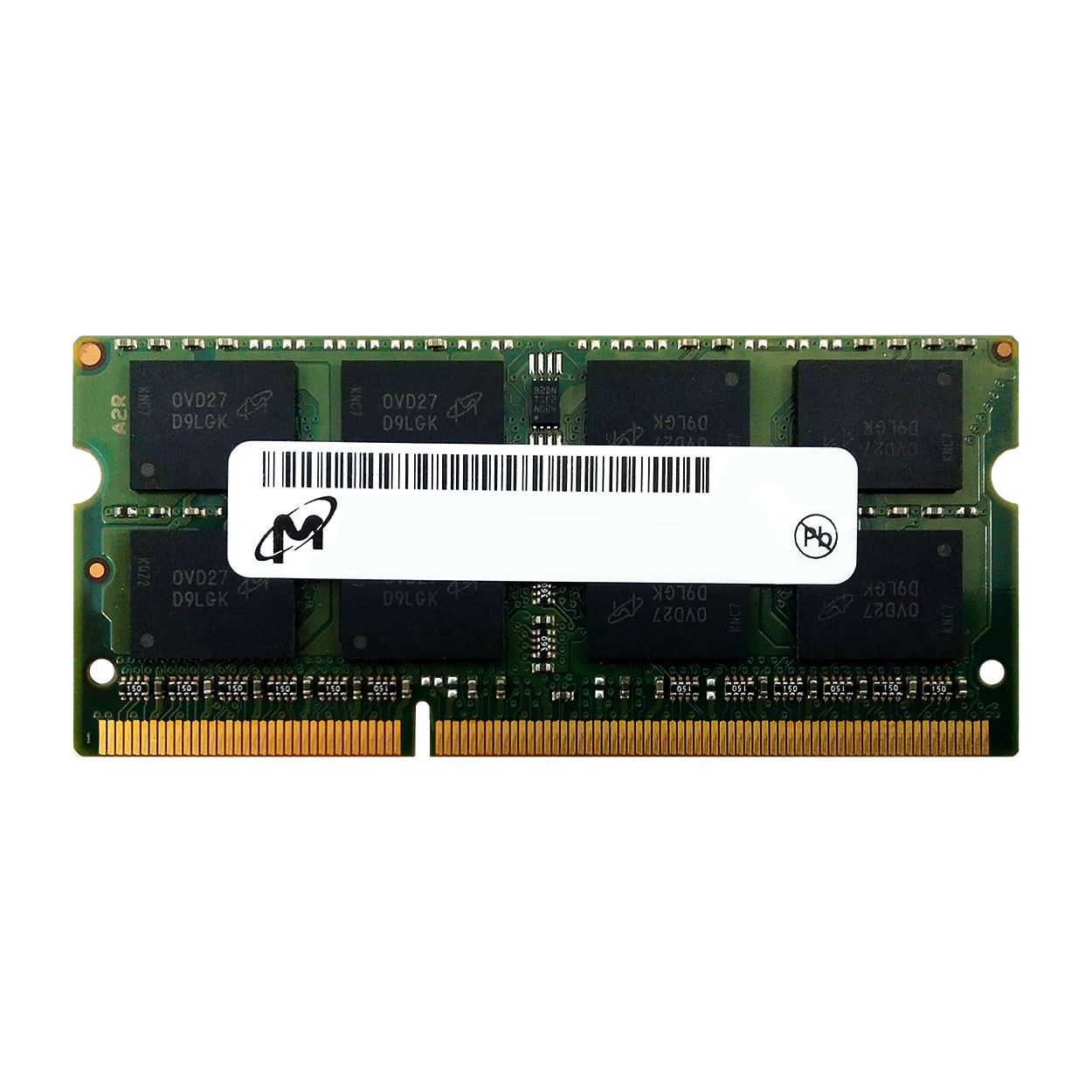 MICRON MT16JTF51264HZ-1G4 4GB 2Rx8 PC3-10600 1333MHz NONECC LAPTOP MEMORY RAM