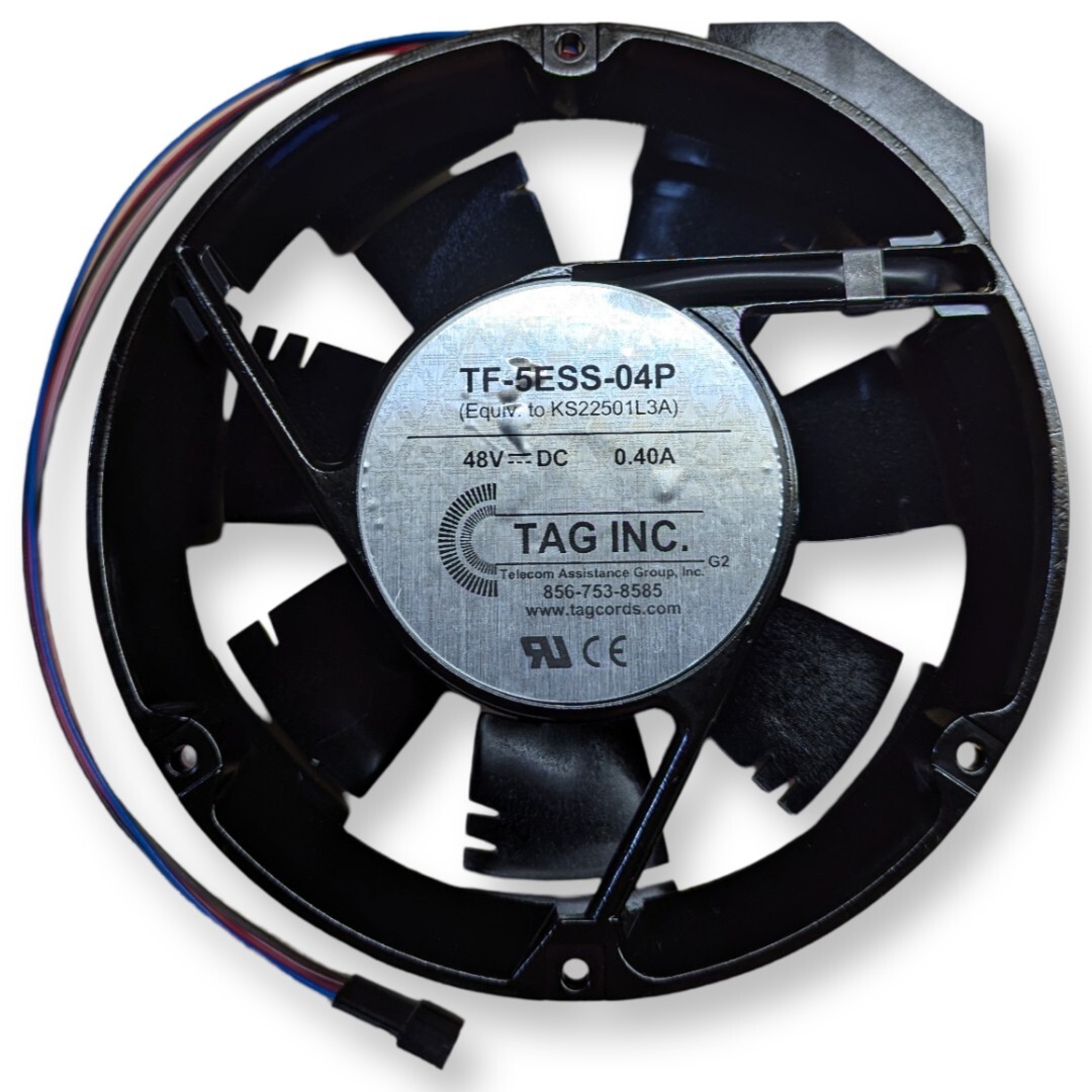Whole Office CO Replacement Fan Tag Inc 48V TF-5ESS-04P KS22501L3A Equivalent 