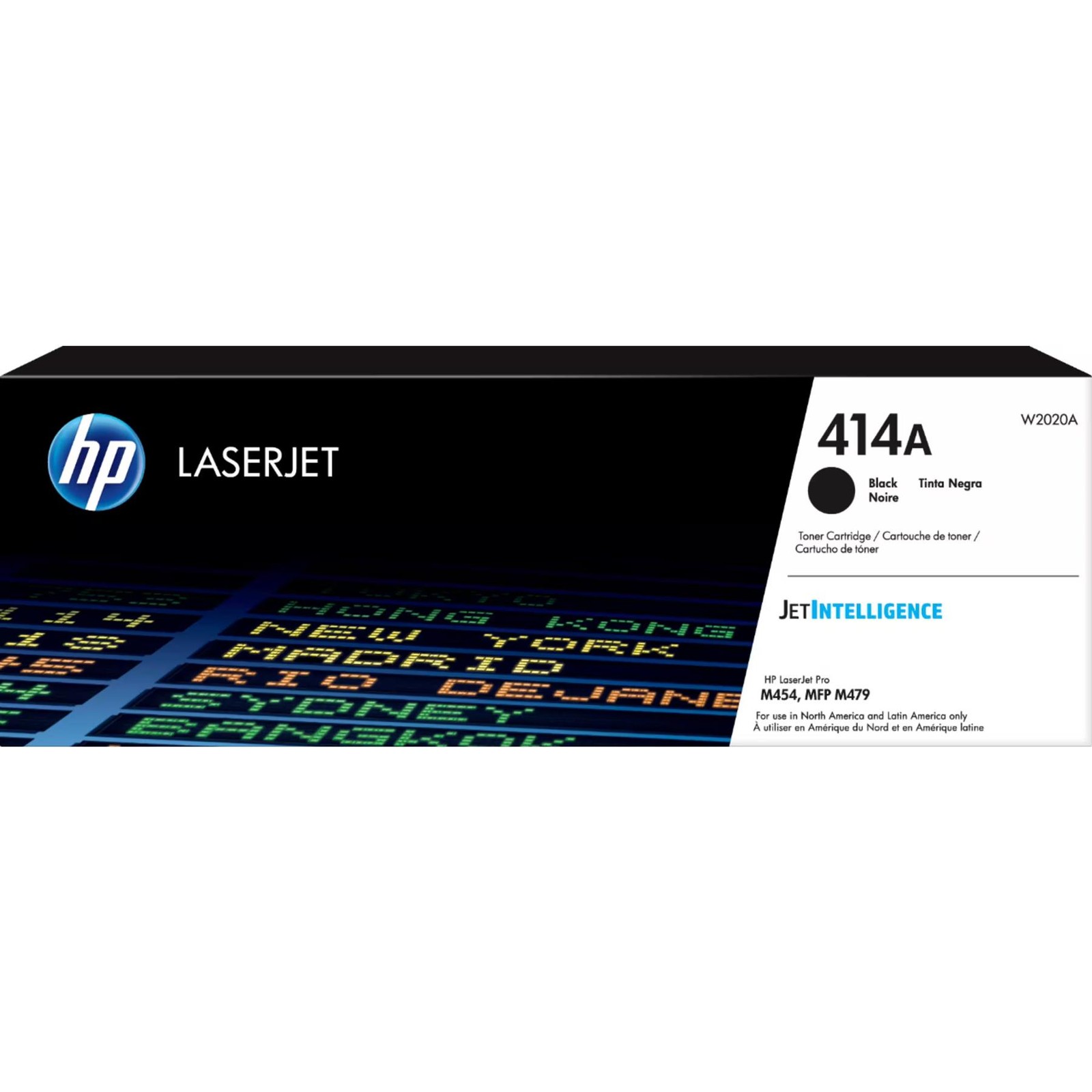 HP 414A Black Original LaserJet Toner Cartridge W2020A Standard Capacity New
