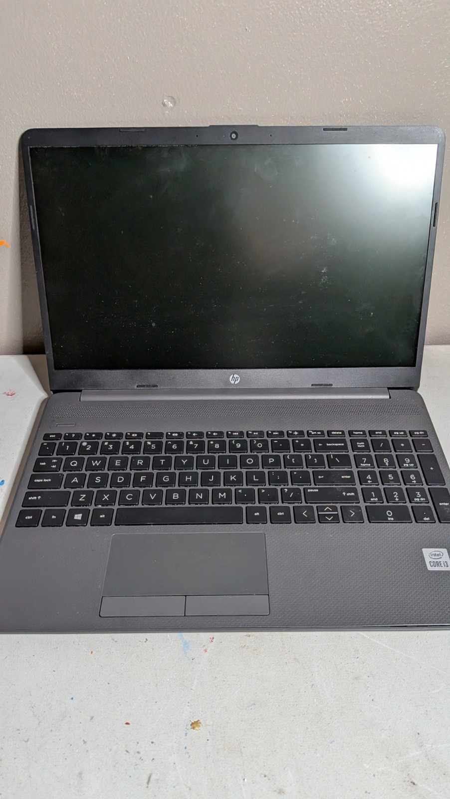 HP 250 G8 15.6" HD i3-1005G1 No RAM No OS/SSD - Boots 