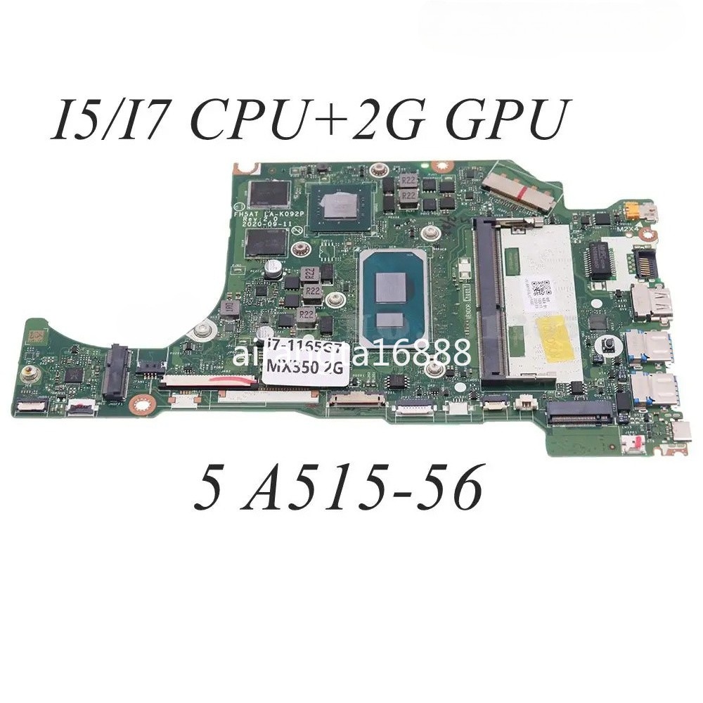LA-K092P For ACER Aspire 5 A515-56 Motherboard I5/I7 11th CPU+2G GPU FH5AT