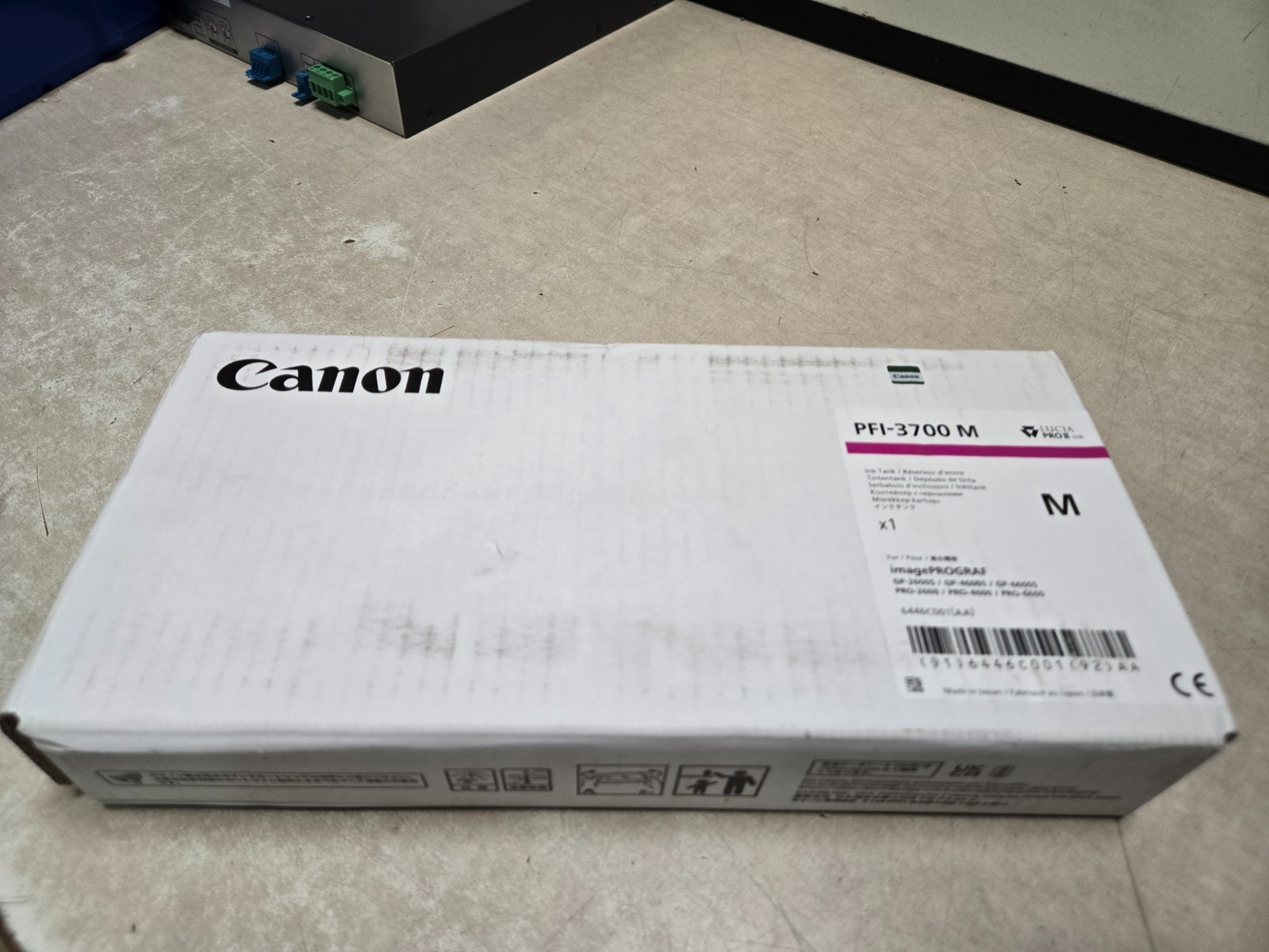 Canon PFI-3700 M Original Inkjet Ink Cartridge - Magenta Pack 6446c001 SEALED