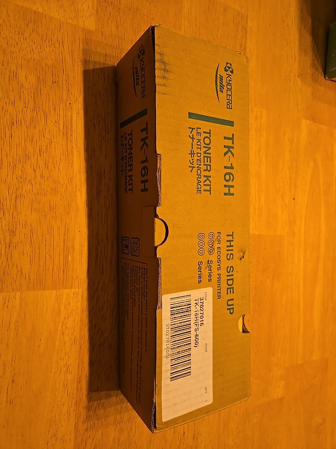 Genuine Kyocera TK-16H Toner Cartridge TK16H (1)  Ecosys 600 And 800 Series