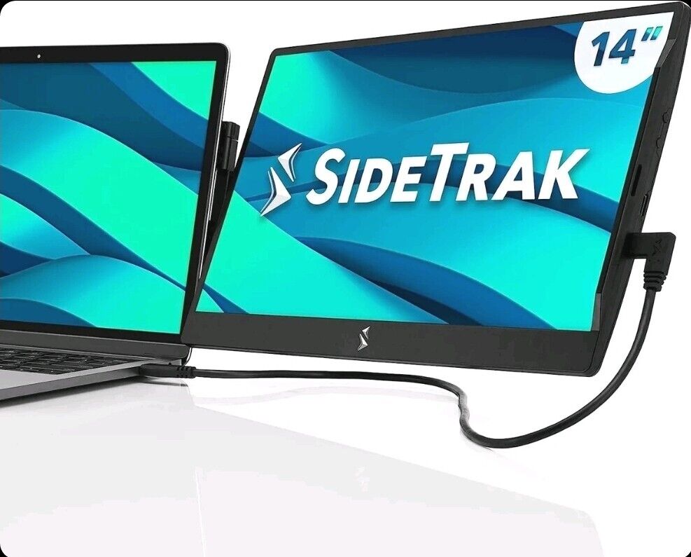 Swivel By Sidetrak 14” Full HD Attachable Portable Monitor