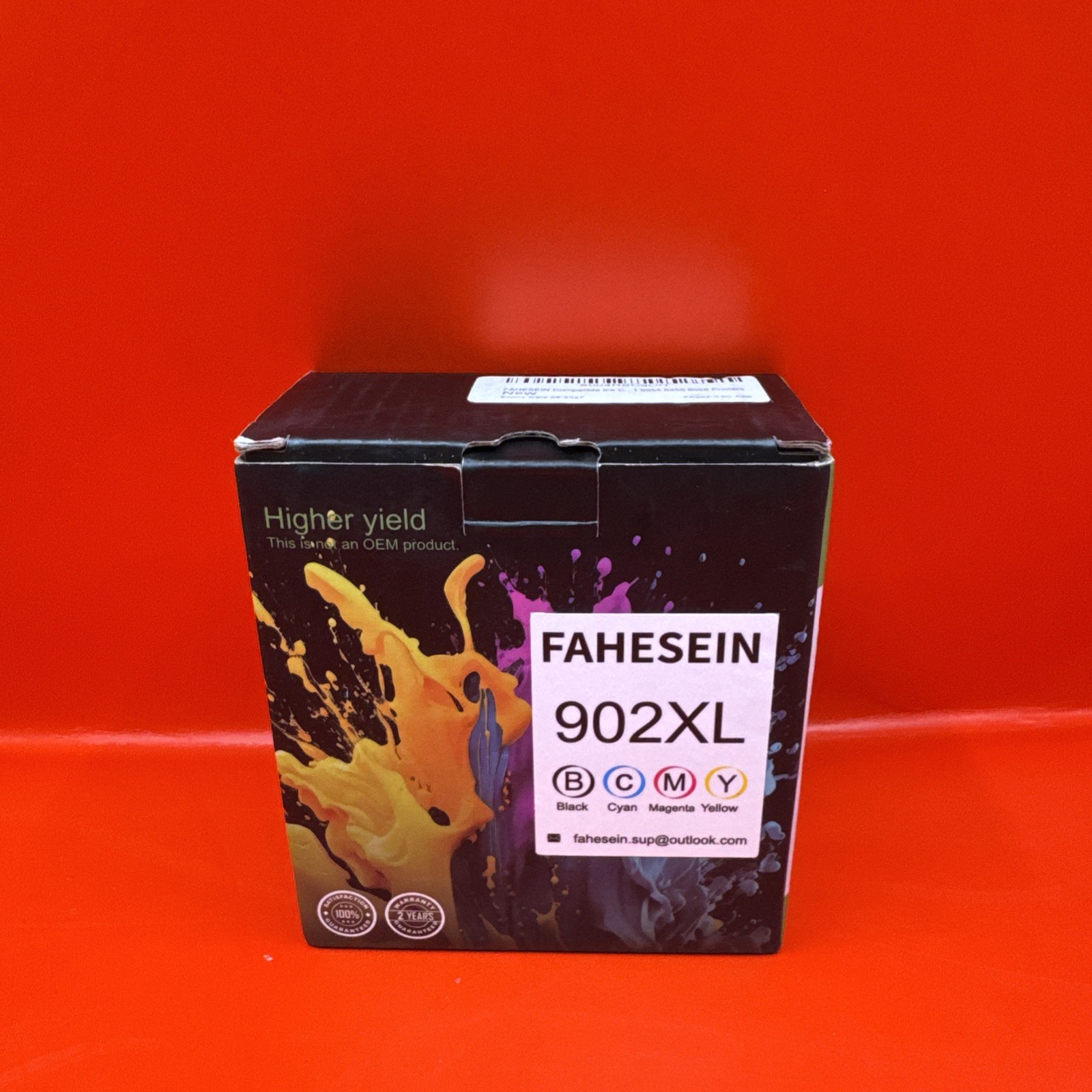 Fahesein 902 XL Print Cartridges- New for HP 902XL Office Jet Pro 08/27