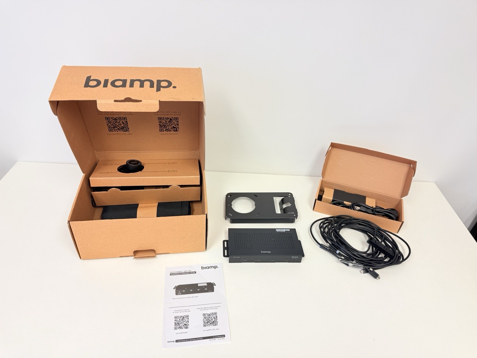 Biamp W129280474 912.2277.900 EasyConnect MPX 250 DC Multi-unit Bundle W/ Box