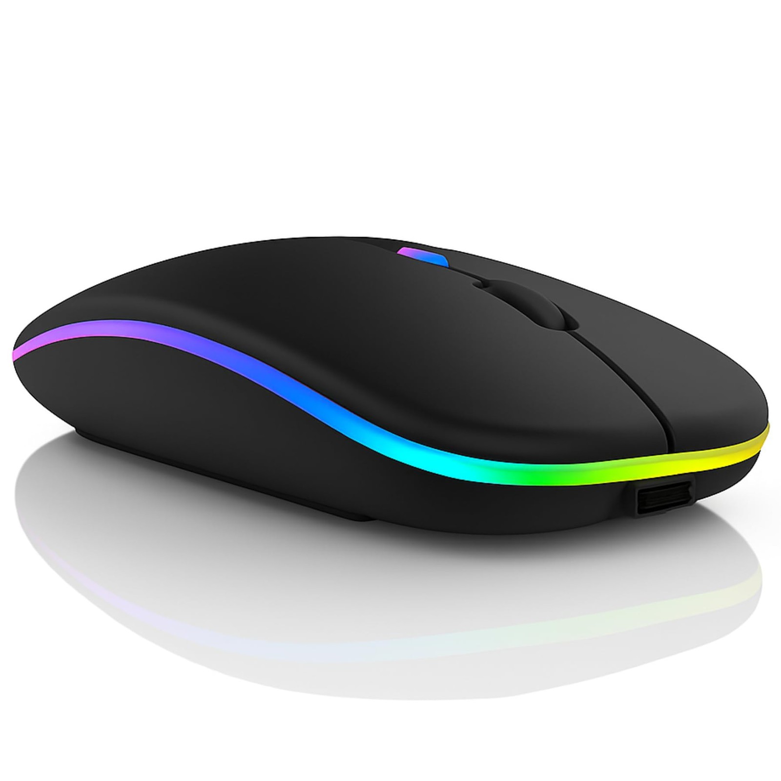 Nexurion Wireless Mouse for Laptop & PC – Magic, Bluetooth, Jet Black