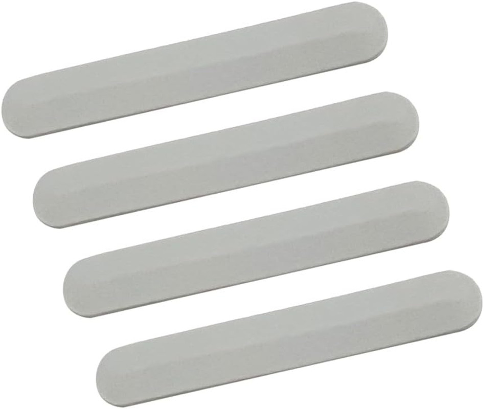 4PCS Silver Bottom Rubber Feet Pads for HP Pavilion 15-CS 15-CW TPN-Q208 Q210