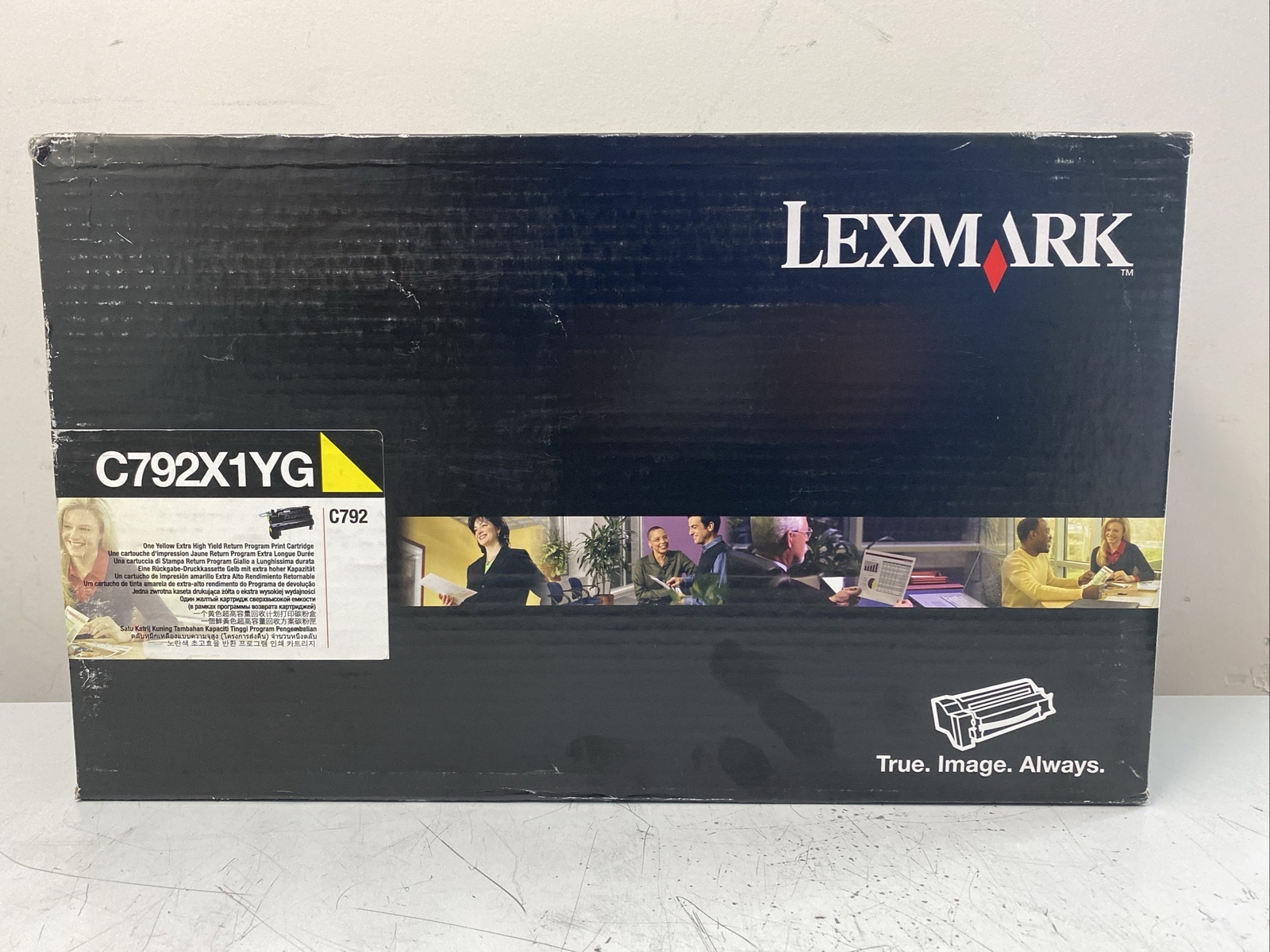 Lexmark C792X1YG For C792 Yellow Extra High-Yield Toner 20,000 Page-Yield SEALED