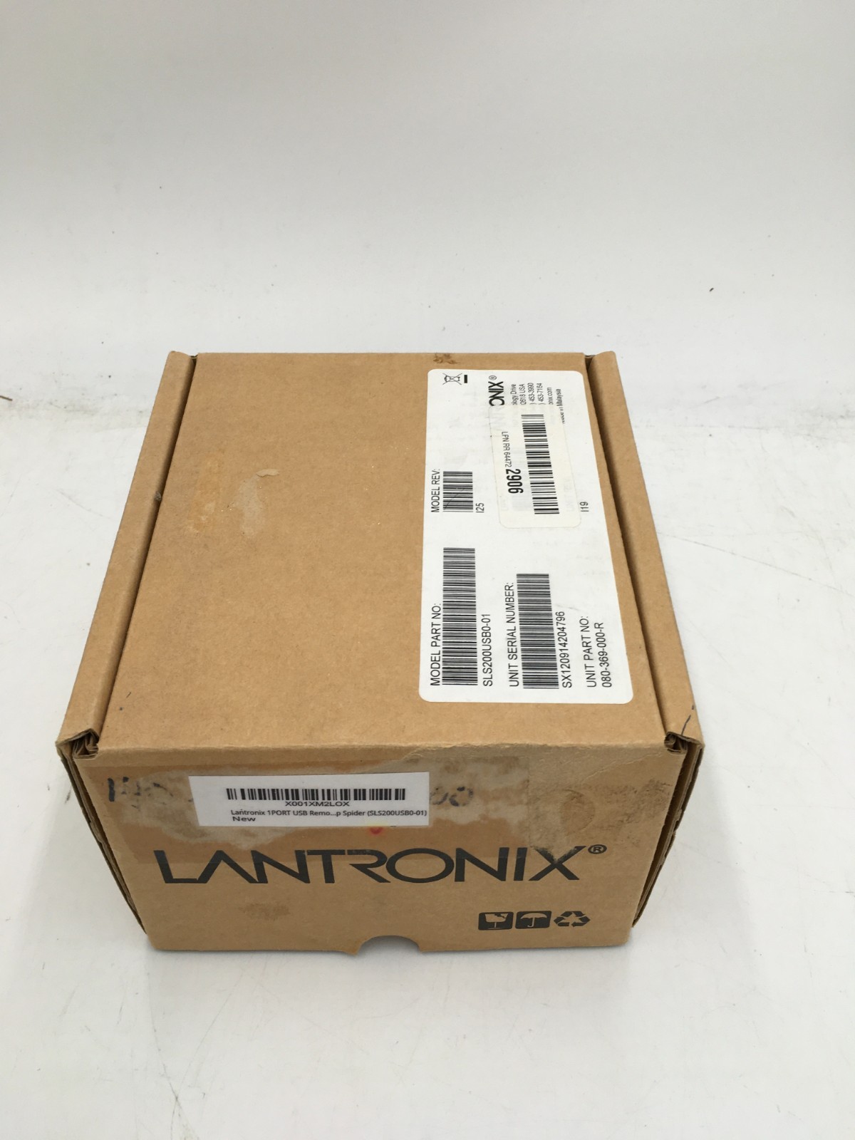 New Lantronix SLS200USB0-01 SLS200 080-369-000-R  Spider KVM/USB extender