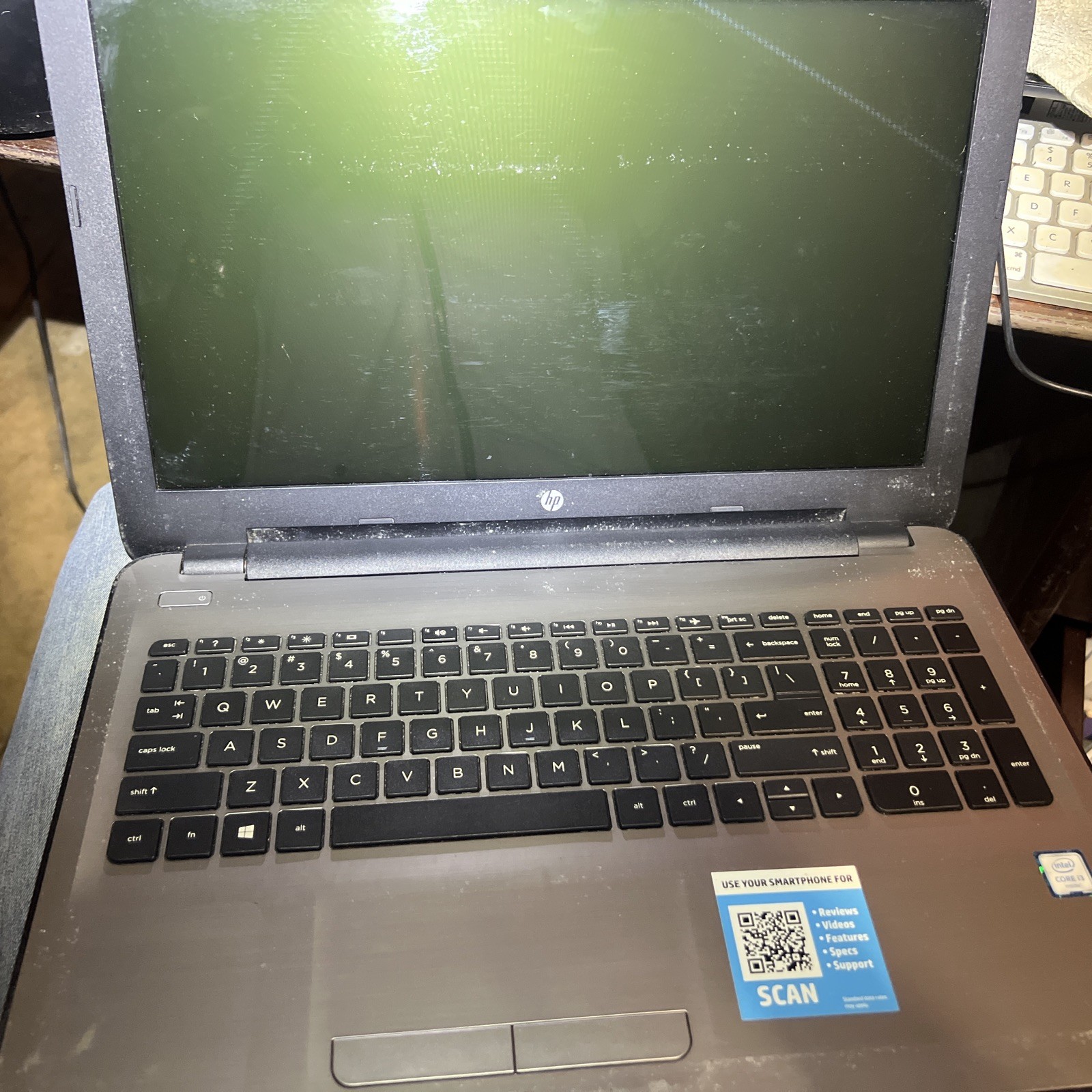 HP 15-ay041wm 15.6” Laptop - No Charger - Untested