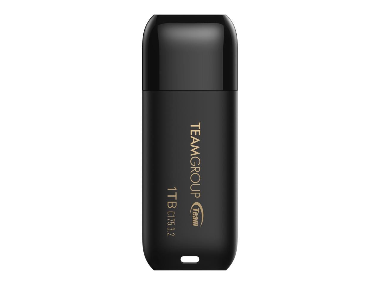 TEAMGROUP C175 1TB USB 3.2 Gen 1 Flash Drive Rounded Streamlined Unibody Design