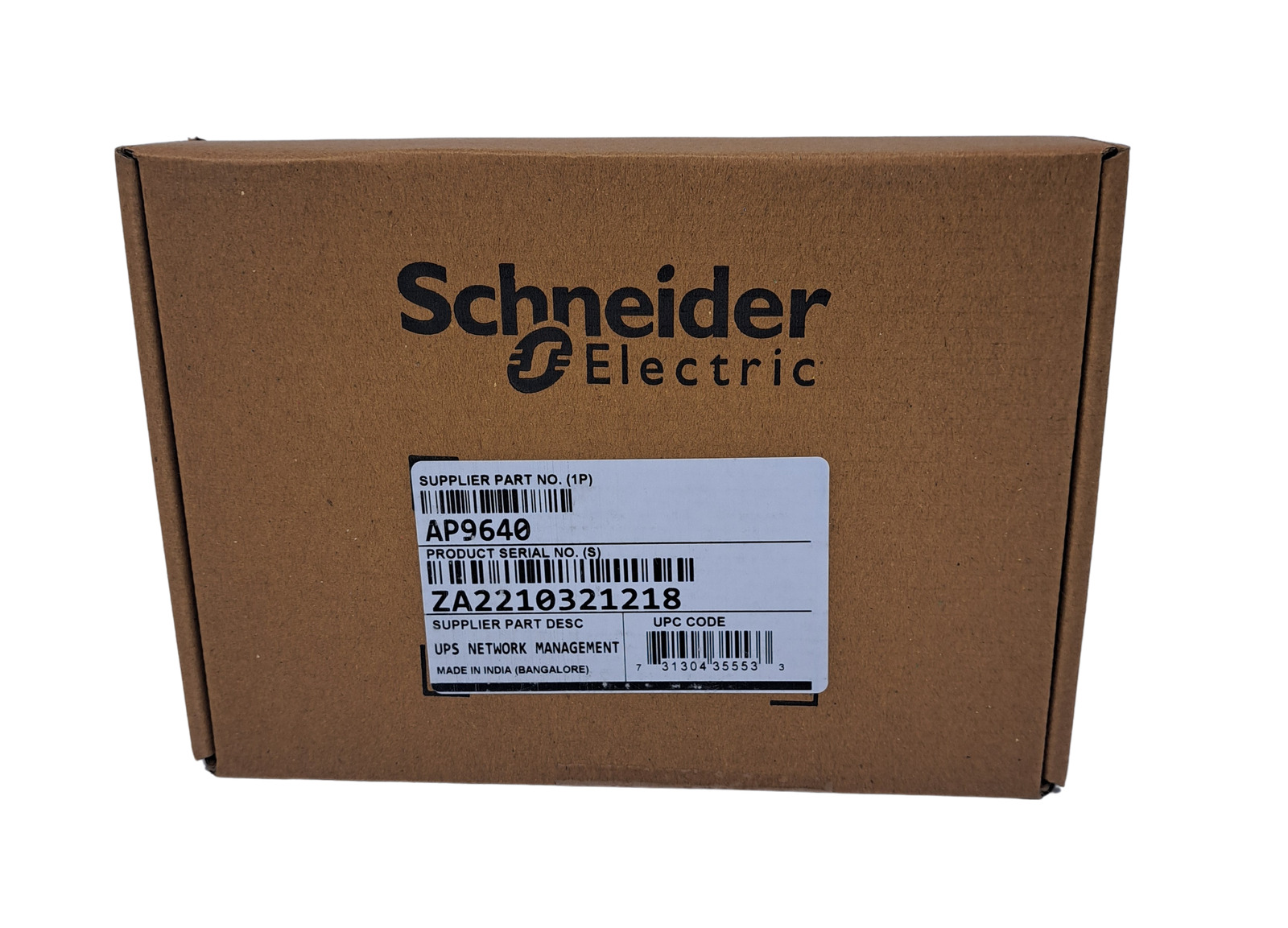 New AP9640 APC Schneider Electric UPS Network Management Adapter