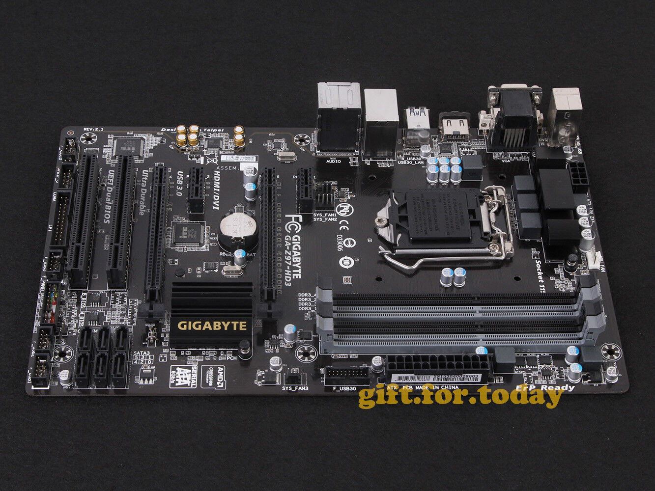 Original Gigabyte GA-Z97-HD3 V2.0 Intel Z97 Motherboard LGA 1150 DDR3 USB 3.0