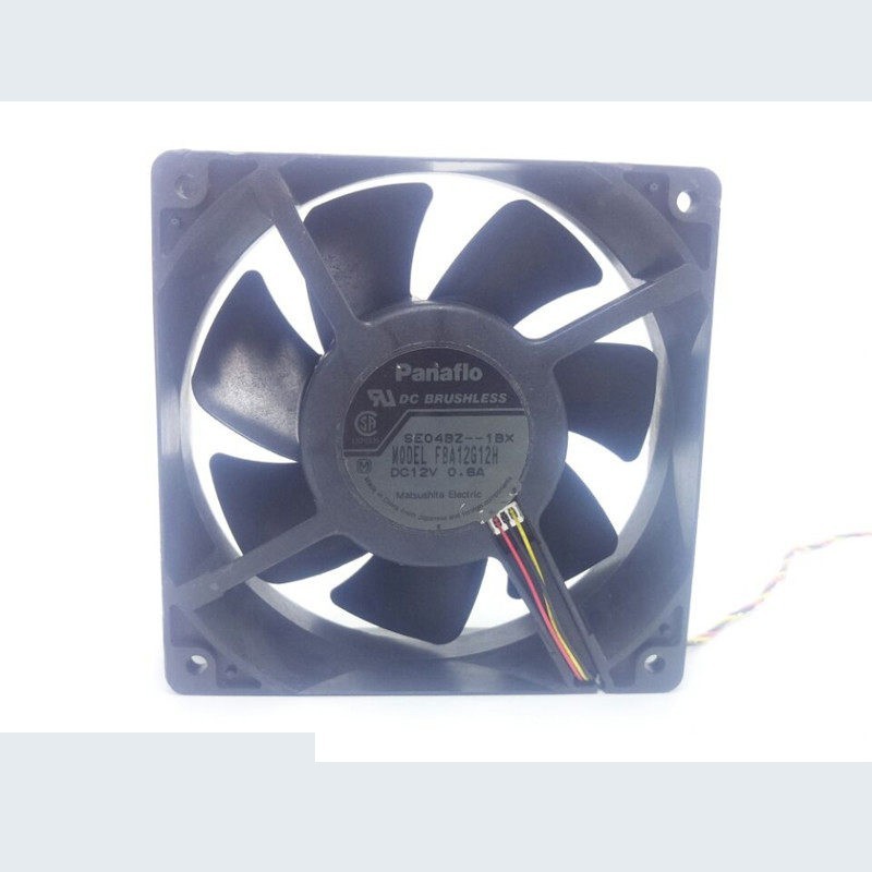 1PCS Panaflo FBA12G12H 12038 12V 0.6A High-Airflow Case Fan