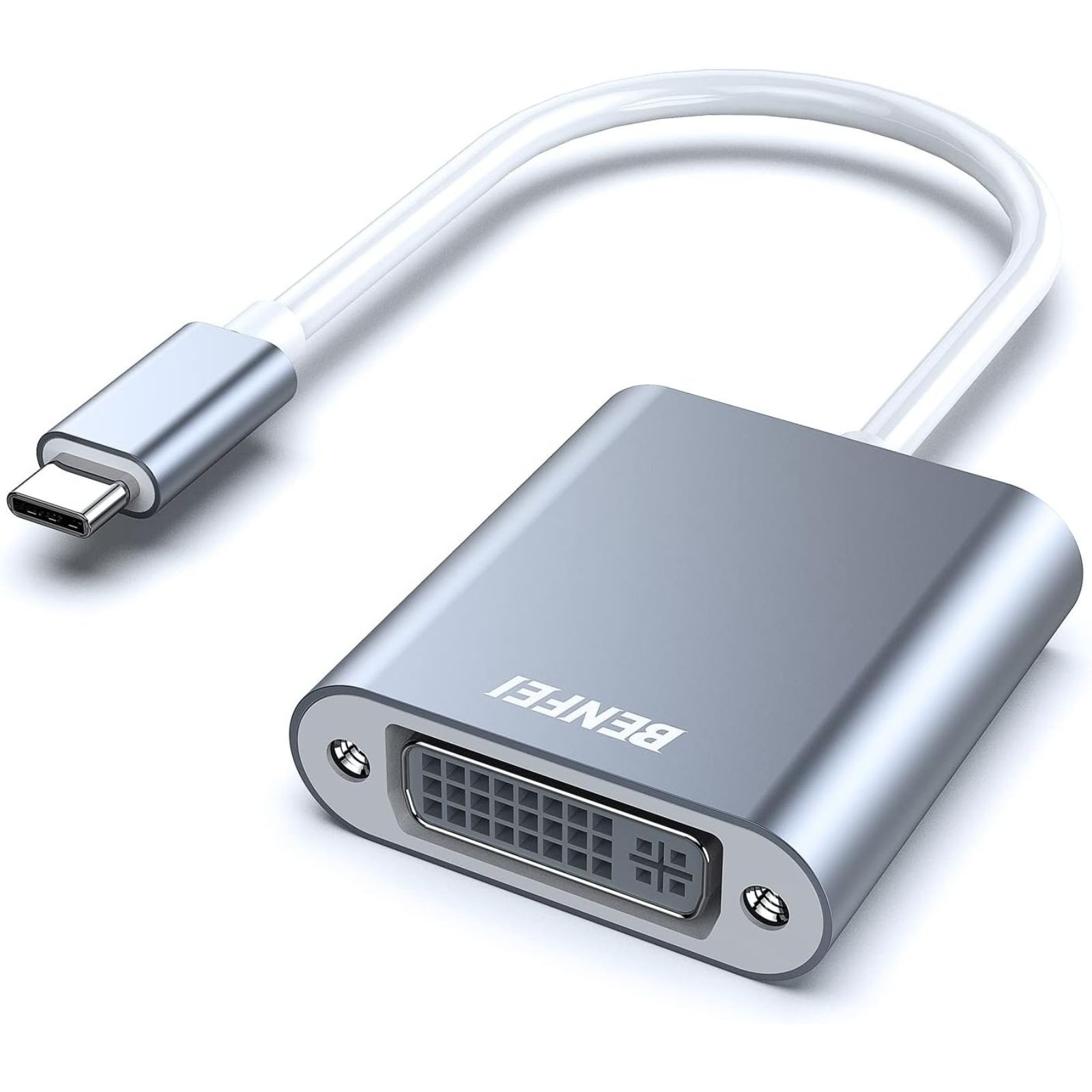 USB C to DVI Adapter, Type-C to DVI Adapter [Thunderbolt 3/4 Compatible] with Ip