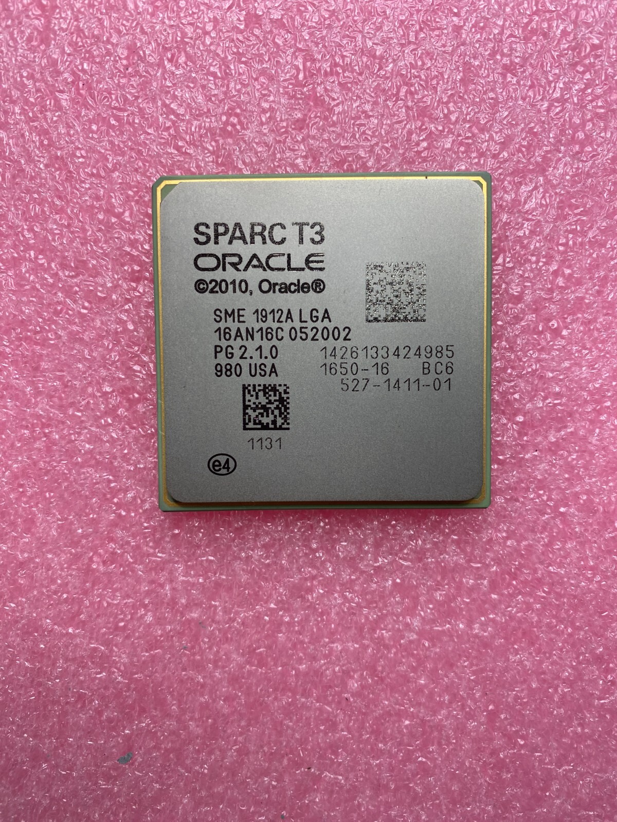 ORACLE SUN Sparc T3 SME 1912A LGA 1.65GHz 16 Core Processor 527-1411-01