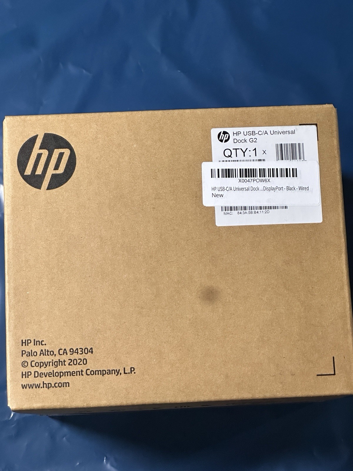 HP USB-C/A Universal Dock G2 - for Notebook - 100 W - USB Type C, Type A