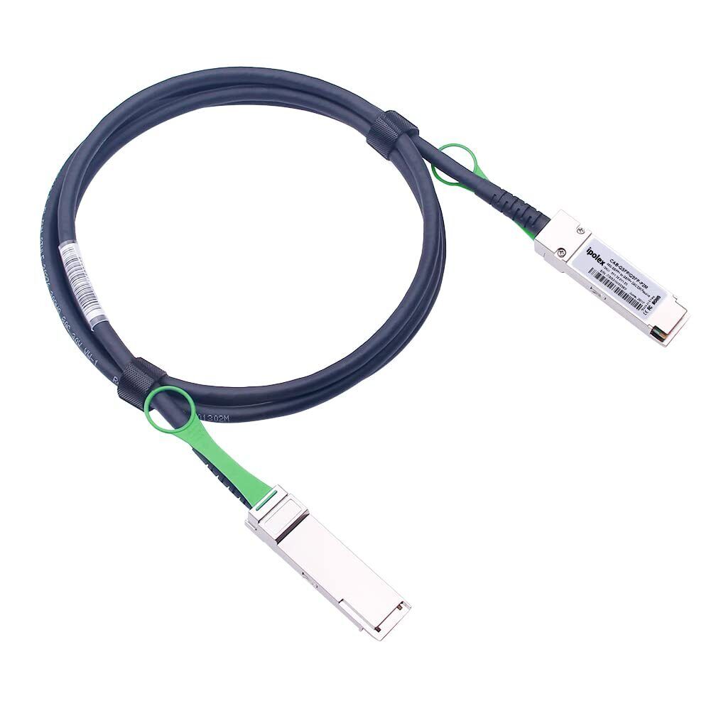 40G QSFP+ DAC Twinax Cable, 40GBASE-CR4 Passive Direct Attach Copper Cable, 3...
