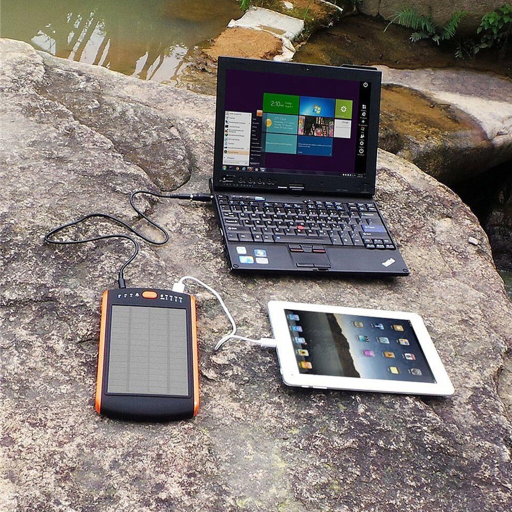 Solar Panel Charger Portable Power Bank Charger for Laptop Notebook Tablets