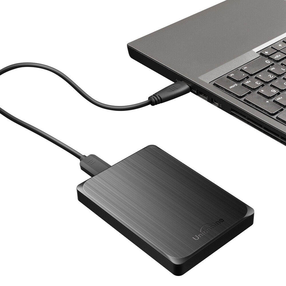 UnionSine USB 3.0 External Hard Drive 500GB 1TB 2TB 2.5" Portable HDD Storage