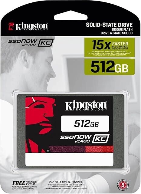 Kingston KC600 Internal State Drive 512GB SATA 2.5\