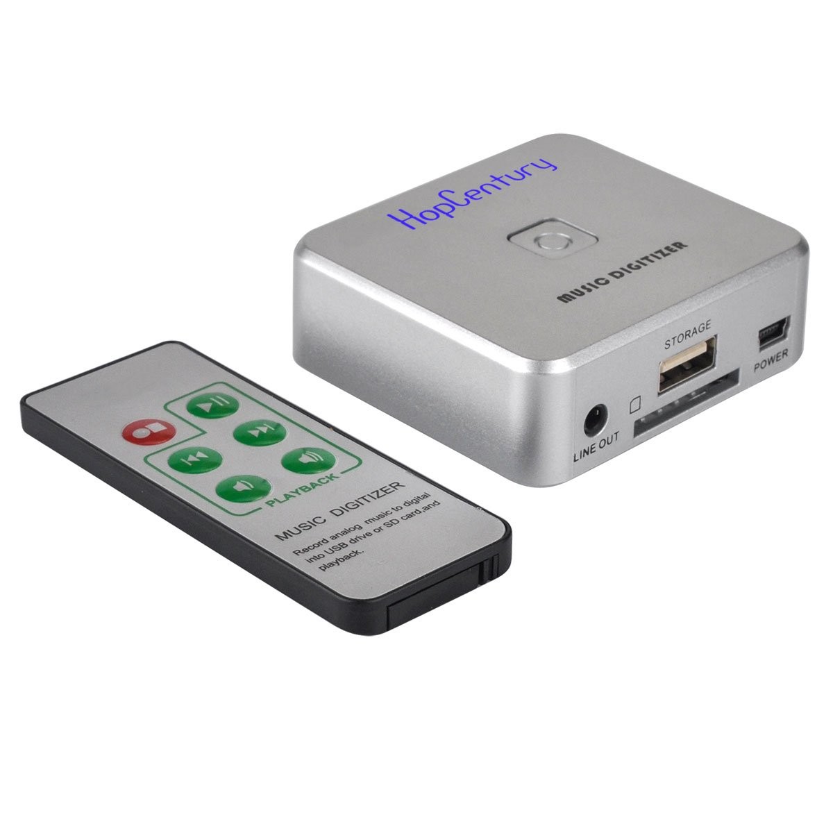 Music Digitizer CD Recorder for Music Audio Capture Device Cassette MP3 Recorder