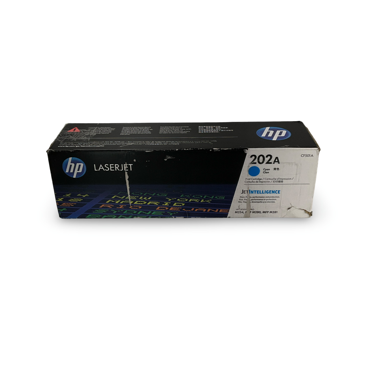 New OEM HP 202A Cyan Toner Cartridge CF501A