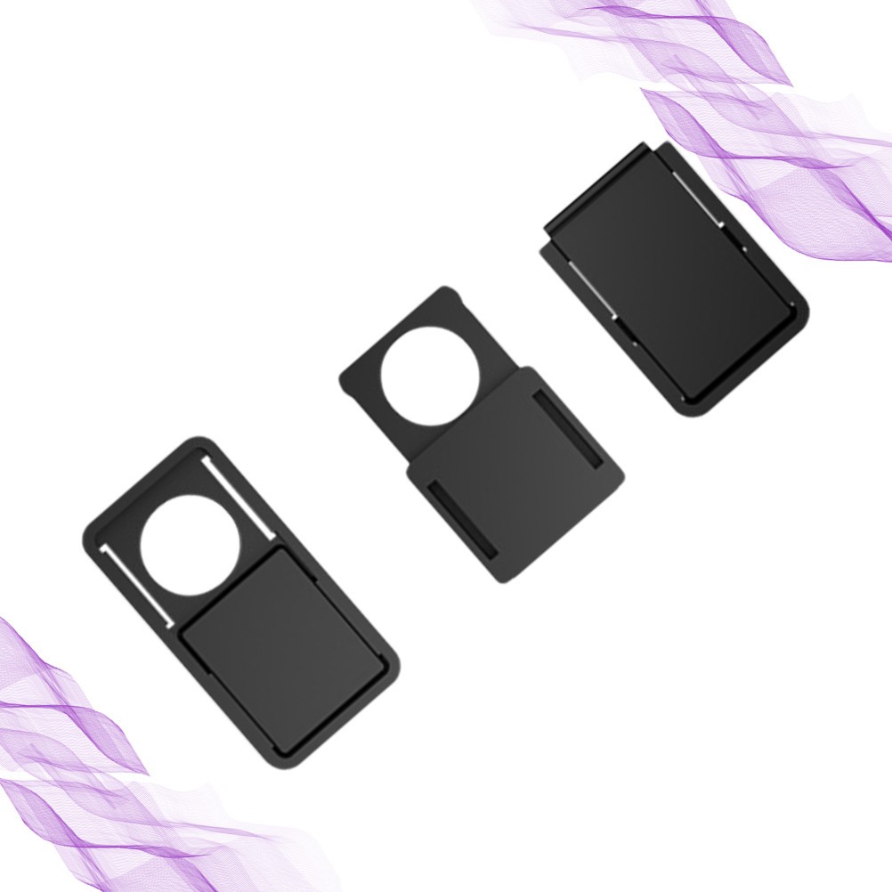 3 Pcs Webcam Cover Plastic Slider Shutter Privacy Protect Sticker for Laptop
