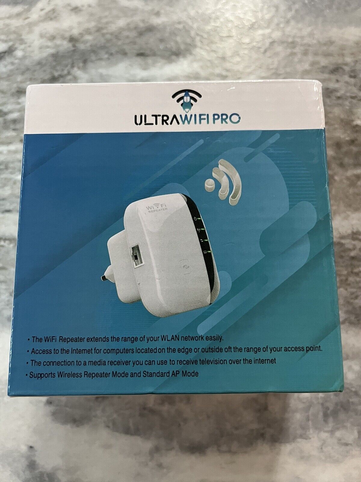 Ultra WIFI Pro ~ WiFi Repeater ~ Booster Repeater  300 Mbps ~ New ~ 1