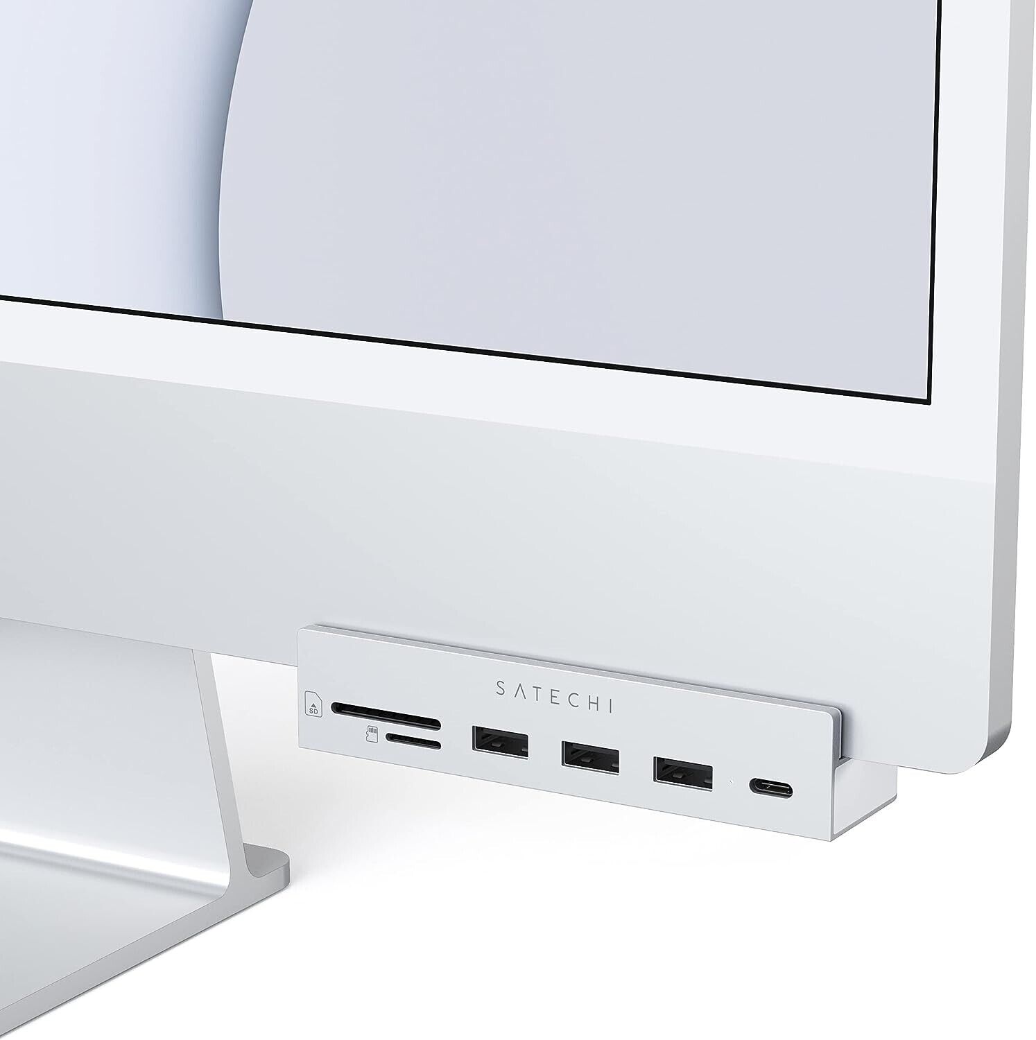 Satechi USB-C Clamp Hub Adapter for Apple Studio and 2021 24