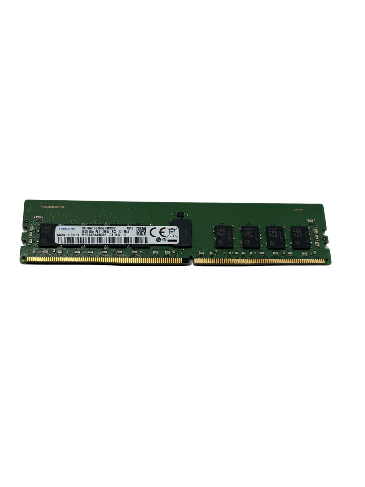 SAMSUNG M393A2K40CB2-CTD 16GB 1Rx4 DDR4-21300 DDR4-2666v DIMM